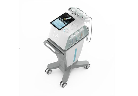 Hydro Facial Small Bubble Machine With Needle Free Mesotherapy Injection Skin Care Beauty Machine 6 In1 Hydra Peel M6