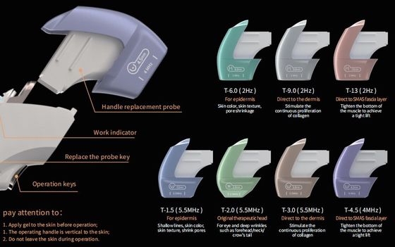 Portable Face Lift Machine Ultraformer MPT 7D + 9D High-Intensity Focused Ultrasound HIFU Device