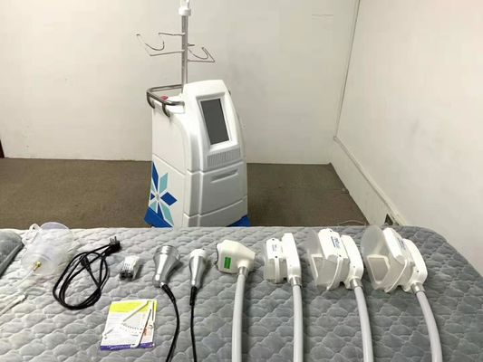 1100W White 360 Cool Body Sculpting Cryolipolysis Fat Freezing Slimming Machine with Optional 40Khz Cavitation