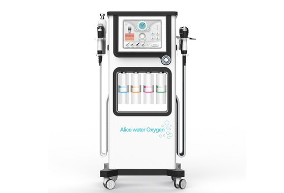 Oxygene CO2 Bubble Facial Skin Care Machine Tri Polar Radio Frequency RF Hydro Facial Skin Tone Brighte Beauty Device