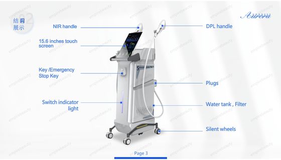 Dye Pulse Light DPL Machine for Sale Fractional IPL Photon Facial Rejuvenation Hair Removal IPL Laser Beauty Equipment
