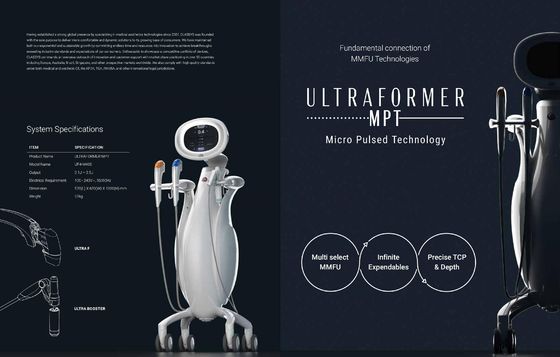 Korean New HIFU Facial Ultrasound Machine Macro And Micro-Focused Ultrasound MMFU HIFU Anti-Aging/ Chin Lifting /Wrinkle Removal / Saggy Skin Tightening Treatment