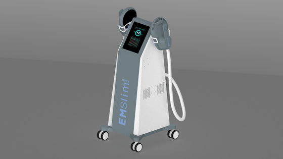 EMS Muscle Sculpt 4 Handles Vertical Emslim Nova Non-Invasive Fat Reduction And Muscle Growth Procedure For Abdomen Buttocks Thighs Arms Calves
