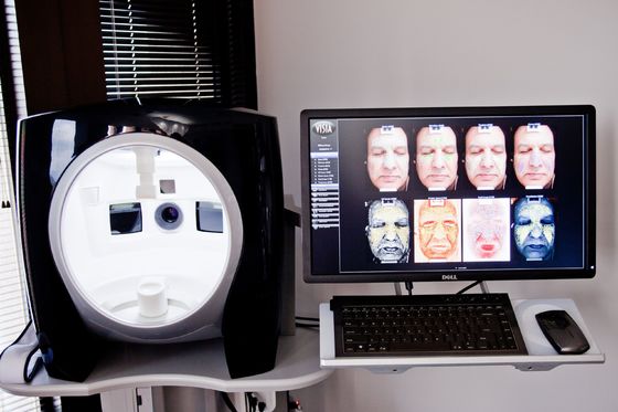 VISIA Complexion Analysis System for UV Spots Brown Spots Red Areas PORPHYRINS WRINKLES TEXTURE PORES SPOTS Analysis