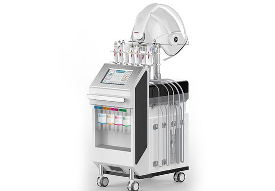 11 In 1 Hydrafacial Machine With Oxygen Jet  LED Mask Big Vacuum Power