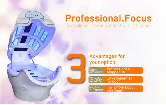 LED Skin Rejuvenation Spa Capsule Spa Cabin For Weight Loss Detox Capsule